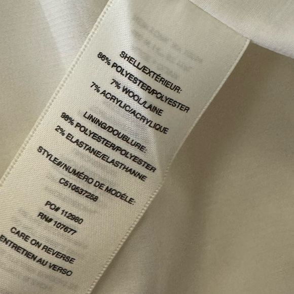 ALICE + OLIVIA ivory silver metallic Mea jacquard fit and flare mini dress 6 8 - Picture 4 of 4